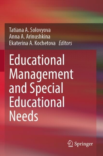 Educational Management and Special Educational Needs.