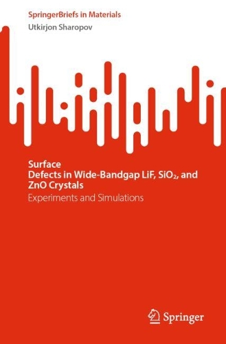 Surface Defects in Wide-Bandgap LiF, SiO2, and ZnO Crystals: Experiments and Simulations. 2024 ed.