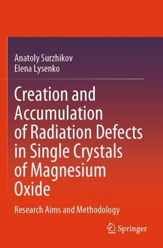 Creation and Accumulation of Radiation Defects in Single Crystals of Magnesium Oxide: Research Aims and Methodology.