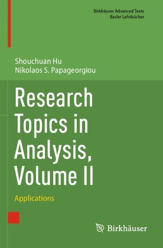Research Topics in Analysis, Volume II