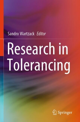 Research in Tolerancing.