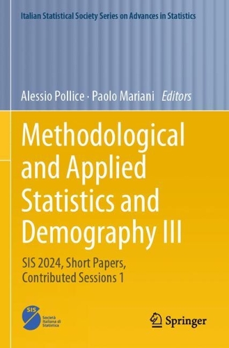 Methodological and Applied Statistics and Demography III