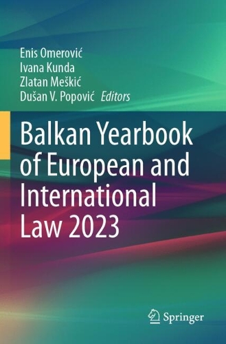 Balkan Yearbook of European and International Law 2023.