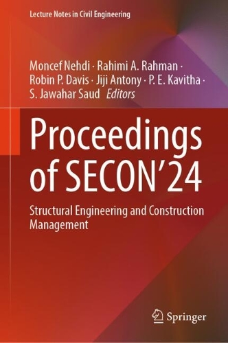 Proceedings of SECON'24: Structural Engineering and Construction Management. 2024 ed.