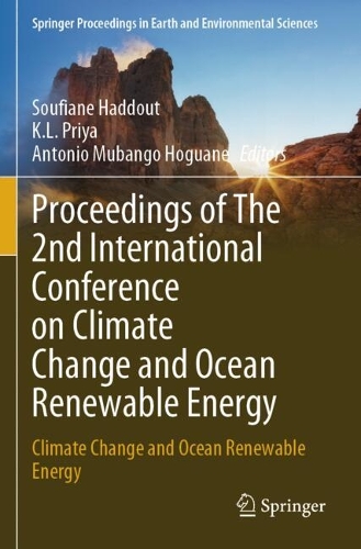 Proceedings of The 2nd International Conference on Climate Change and Ocean Renewable Energy: Climate Change and Ocean Renewable Energy.