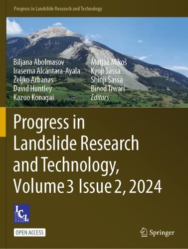 Progress in Landslide Research and Technology, Volume 3 Issue 2, 2024.