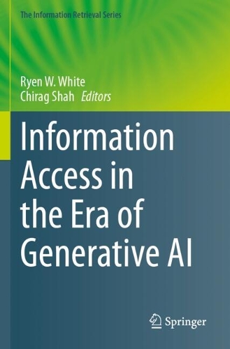 Information Access in the Era of Generative AI.