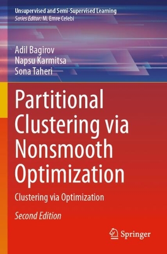 Partitional Clustering via Nonsmooth Optimization: Clustering via Optimization. Second Edition 2025