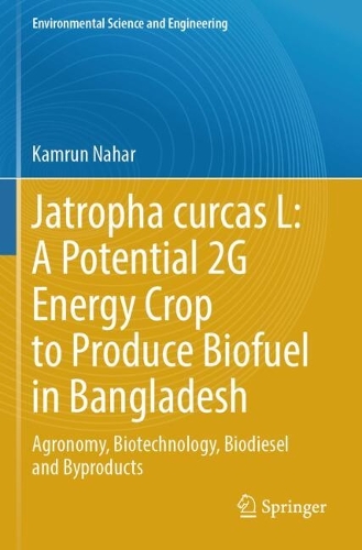 Jatropha curcas L: A Potential 2G Energy Crop to Produce Biofuel in Bangladesh: Agronomy, Biotechnology, Biodiesel and Byproducts.