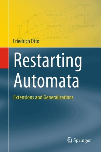 Restarting Automata: Extensions and Generalizations.