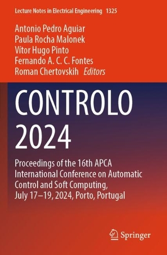 CONTROLO 2024: Proceedings of the 16th APCA International Conference on Automatic Control and Soft Computing, July 17-19, 2024, Porto, Portugal.