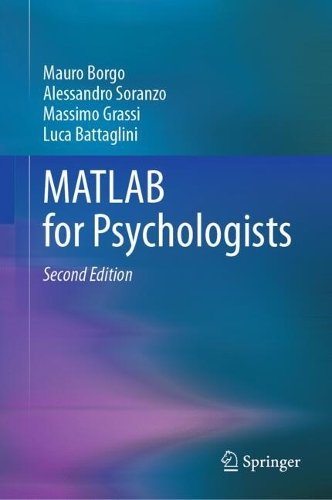 MATLAB for Psychologists.