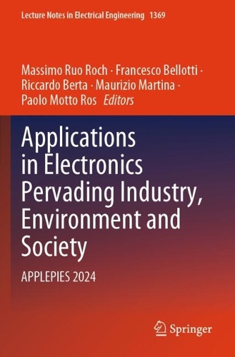 Applications in Electronics Pervading Industry, Environment and Society: APPLEPIES 2024.