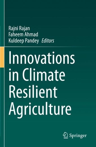 Innovations in Climate Resilient Agriculture.