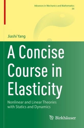 A Concise Course in Elasticity