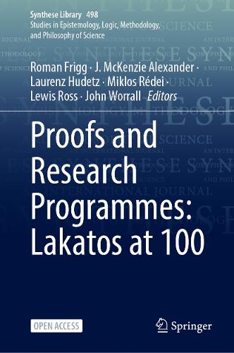 Proofs and Research Programmes