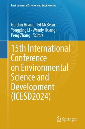 15th International Conference on Environmental Science and Development (ICESD2024).