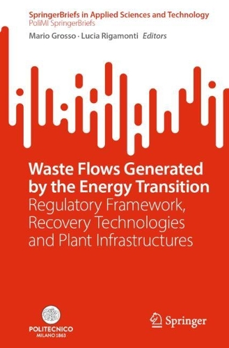 Waste Flows Generated by the Energy Transition: Regulatory Framework, Recovery Technologies and Plant Infrastructures.