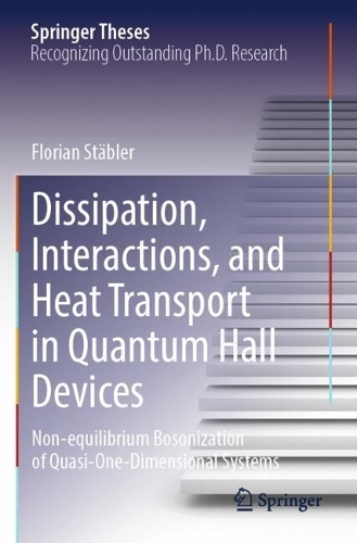 Dissipation, Interactions, and Heat Transport in Quantum Hall Devices: Non-equilibrium Bosonization of Quasi-One-Dimensional Systems.