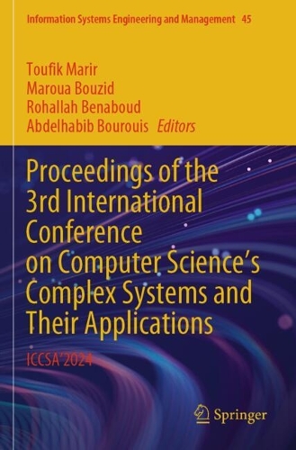 Proceedings of the 3rd International Conference on Computer Science's Complex Systems and Their Applications: ICCSA'2024.