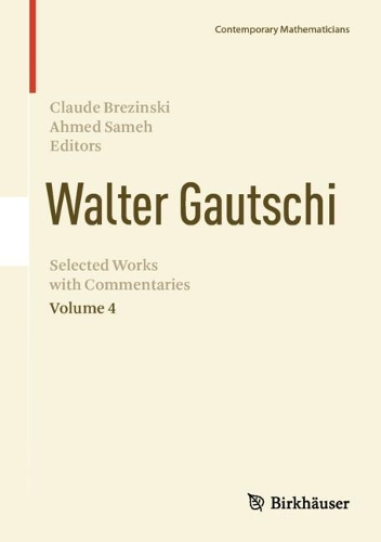 Walter Gautschi, Volume 4