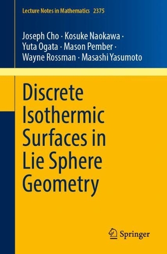 Discrete Isothermic Surfaces in Lie Sphere Geometry.