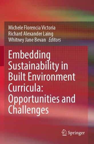 Embedding Sustainability in Built Environment Curricula: Opportunities and Challenges.