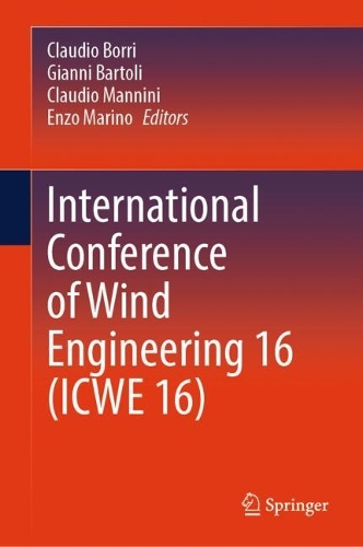 International Conference of Wind Engineering 16 (ICWE 16).