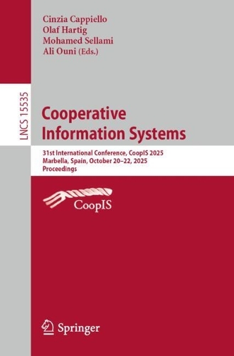 Cooperative Information Systems: 31st International Conference, CoopIS 2025, Marbella, Spain, October 20-22, 2025, Proceedings.