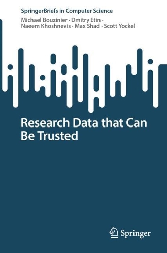 Research Data that Can Be Trusted.