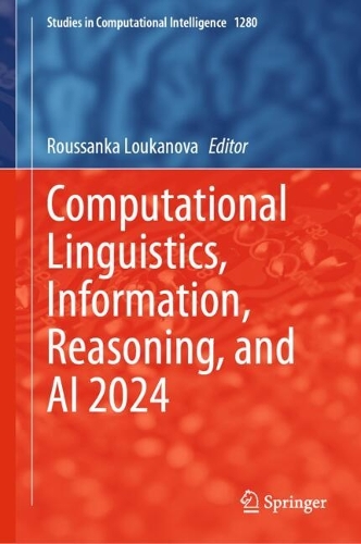 Computational Linguistics, Information, Reasoning, and AI 2024.