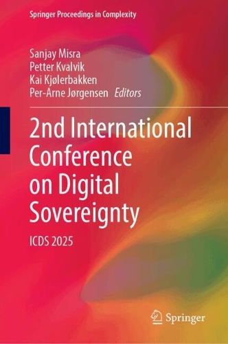 2nd International Conference on Digital Sovereignty: ICDS 2025.