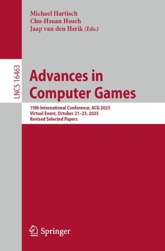 Advances in Computer Games: 19th International Conference, ACG 2025, Virtual Event, October 21-23, 2025, Revised Selected Papers.
