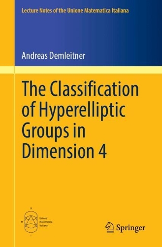 The Classification of Hyperelliptic Groups in Dimension 4.