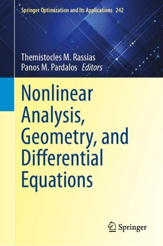 Nonlinear Analysis, Geometry, and Differential Equations.
