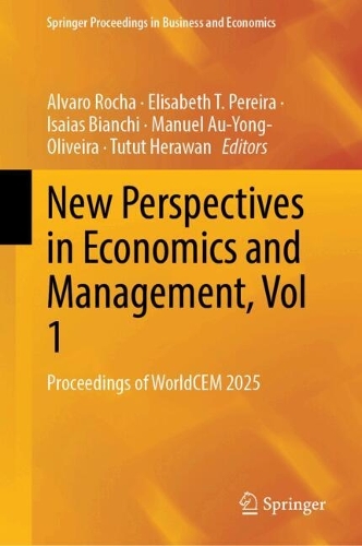 New Perspectives in Economics and Management, Vol 1