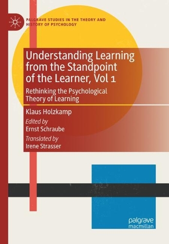 Understanding Learning from the Standpoint of the Learner. Vol 1