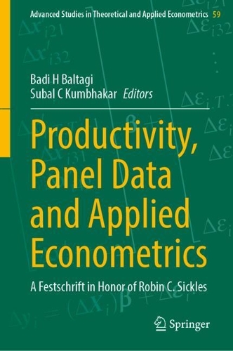 Productivity, Panel Data and Applied Econometrics: A Festschrift in Honor of Robin C. Sickles.
