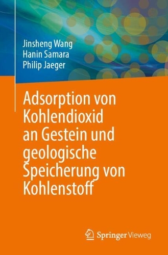 Adsorption von Kohlendioxid an Gestein und geologische Speicherung von Kohlenstoff.