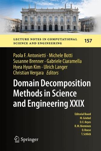 Domain Decomposition Methods in Science and Engineering XXIX.