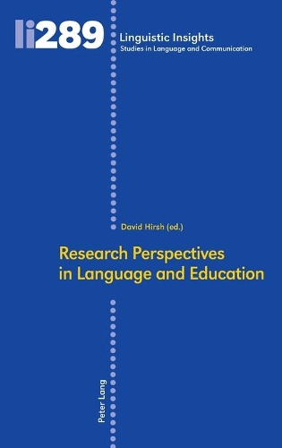 Research Perspectives in Language and Education.