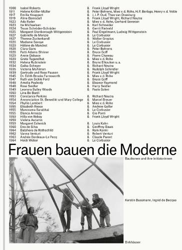 Frauen bauen die Moderne: Bauikonen und ihre Initiatorinnen.