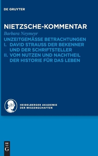 Historischer und kritischer Kommentar zu Friedrich Nietzsches Werken.