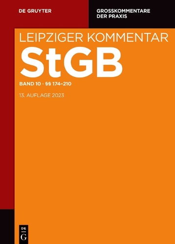 Strafgesetzbuch: Leipziger Kommentar: Grosskommentar