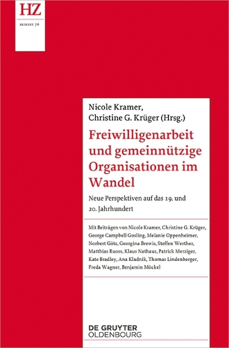 Freiwilligenarbeit und gemeinnuetzige Organisationen im Wandel
