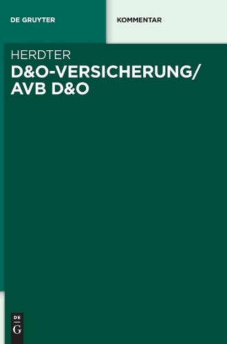 D&O-Versicherung/AVB D&O. Kommentar.