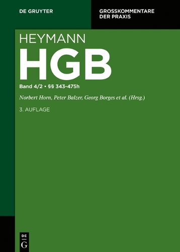 Heymann-Handelsgesetzbuch (ohne Seerecht). Band 4/2: UN-Kaufrecht.