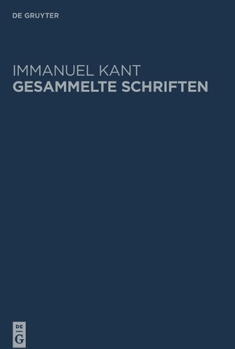 Gesammelte Schriften. Abt. I: Werke. Bd. 6