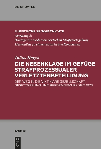Die Nebenklage im Gefuege strafprozessualer Verletztenbeteiligung