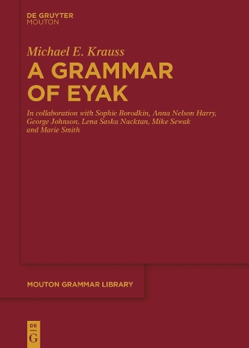 A Grammar of Eyak.